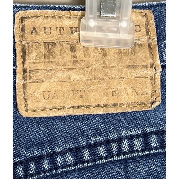 Vintage Brittania Jeans 80s High Waist Defining Tapered Cotton Womens XS - Picture 4 of 12